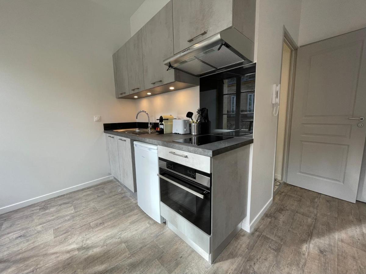 Magnifique Appartement Pour 2 Avec Climatisation Et Belle Pierre Bordelaise Bordeaux Luaran gambar