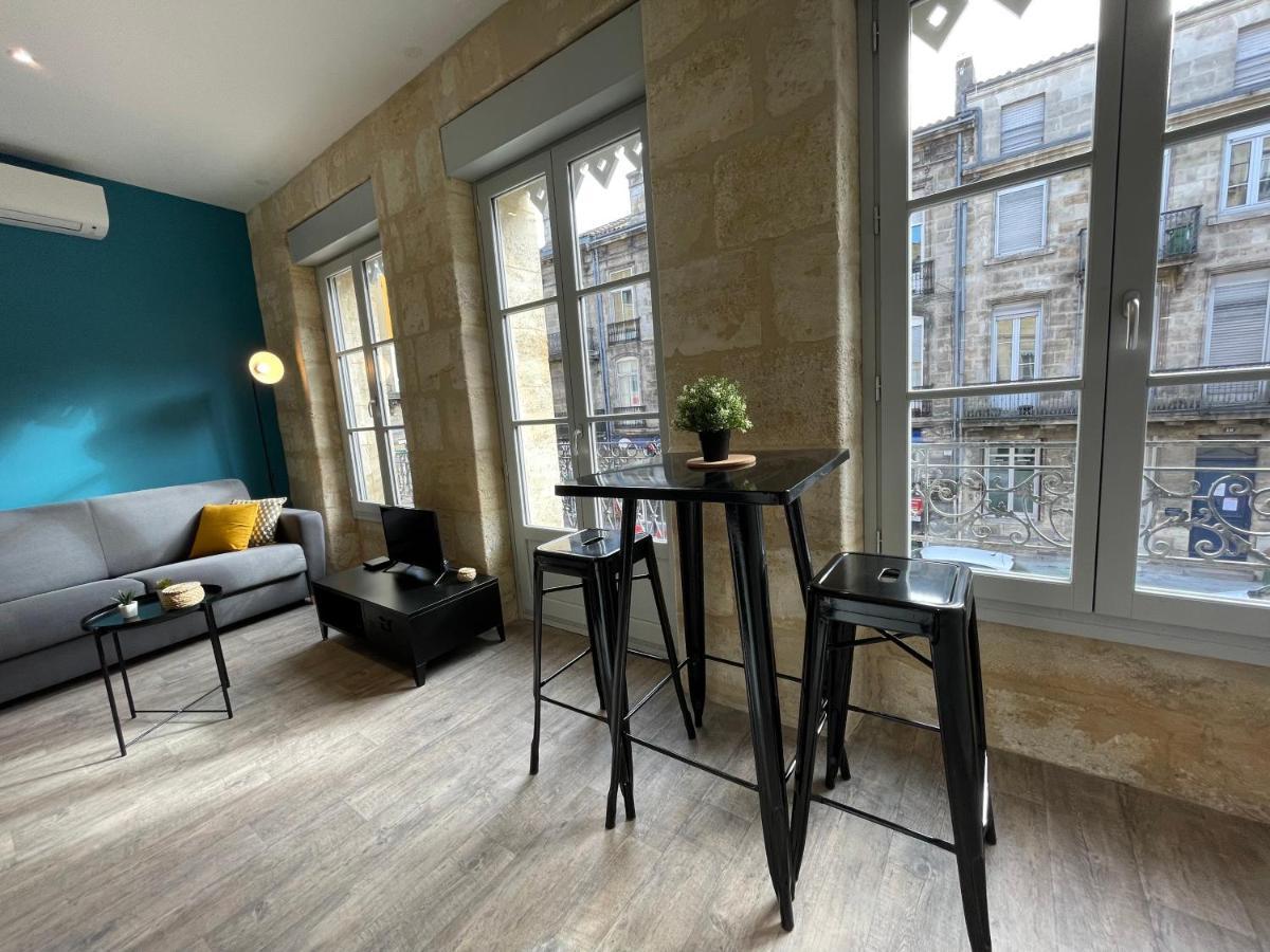 Magnifique Appartement Pour 2 Avec Climatisation Et Belle Pierre Bordelaise Bordeaux Luaran gambar