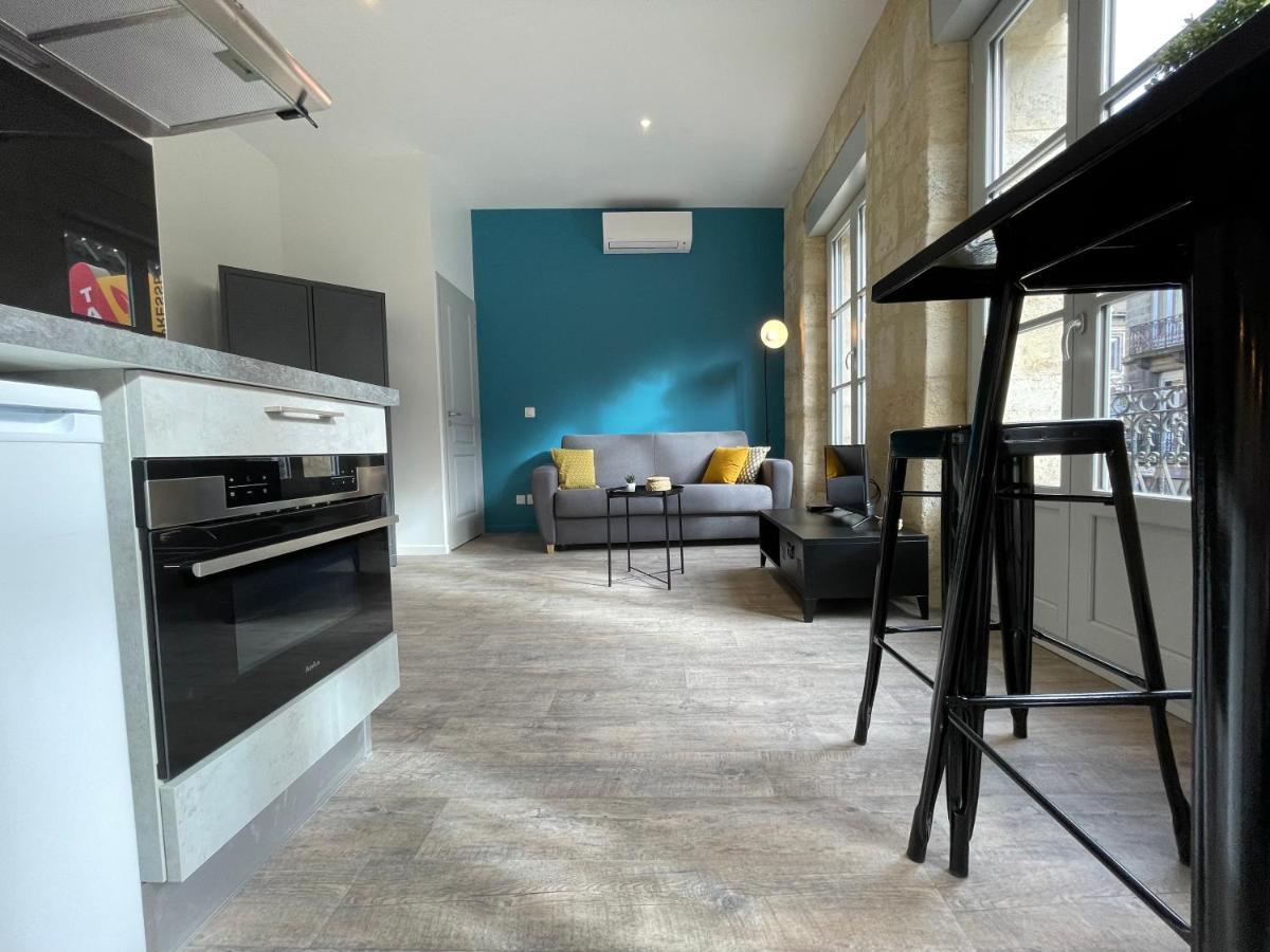 Magnifique Appartement Pour 2 Avec Climatisation Et Belle Pierre Bordelaise Bordeaux Luaran gambar
