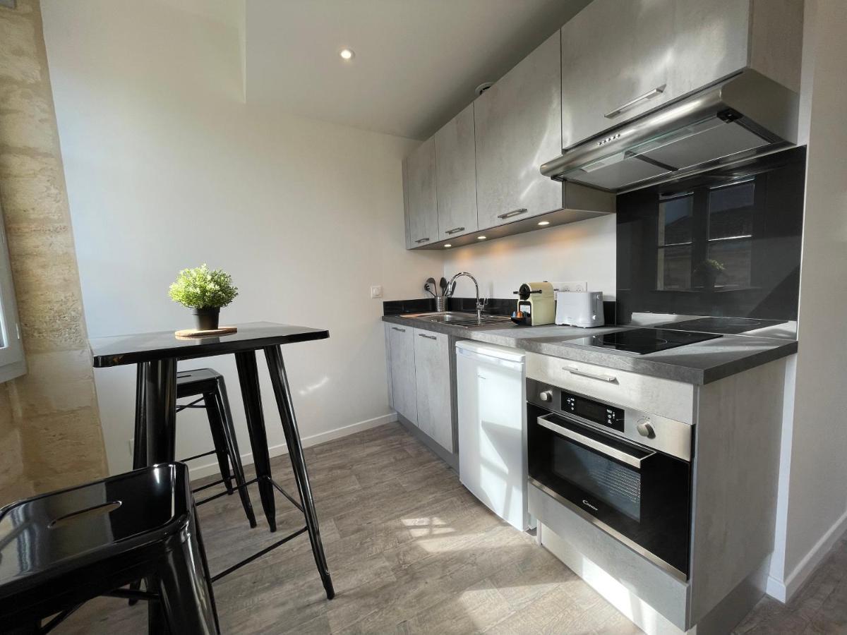 Magnifique Appartement Pour 2 Avec Climatisation Et Belle Pierre Bordelaise Bordeaux Luaran gambar