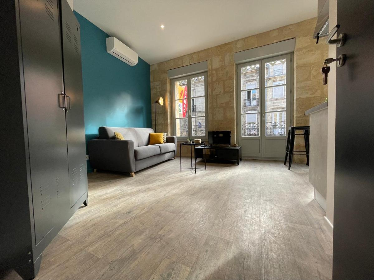 Magnifique Appartement Pour 2 Avec Climatisation Et Belle Pierre Bordelaise Bordeaux Luaran gambar