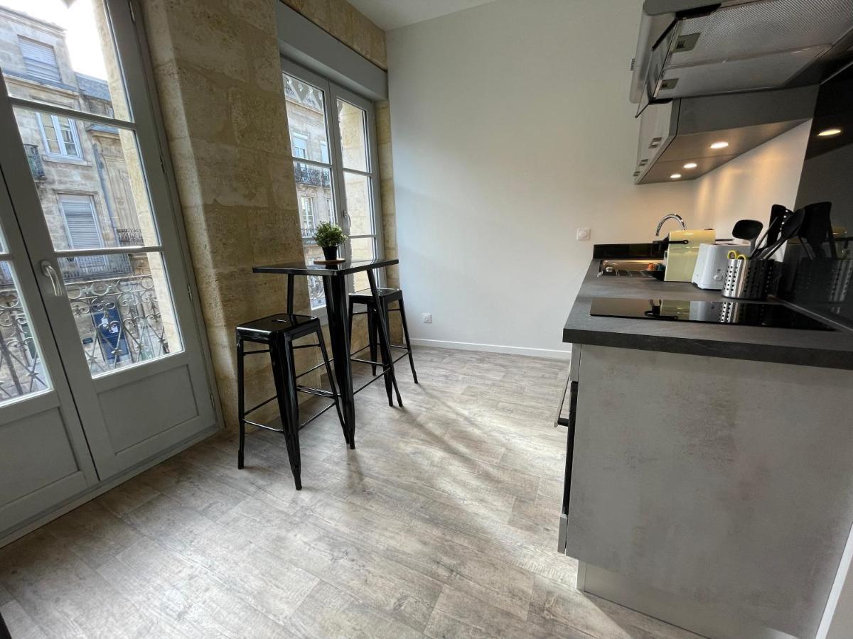 Magnifique Appartement Pour 2 Avec Climatisation Et Belle Pierre Bordelaise Bordeaux Luaran gambar