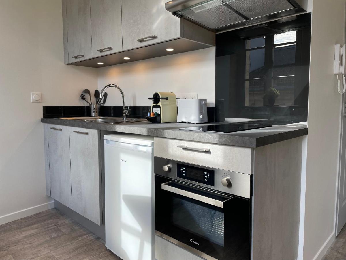 Magnifique Appartement Pour 2 Avec Climatisation Et Belle Pierre Bordelaise Bordeaux Luaran gambar