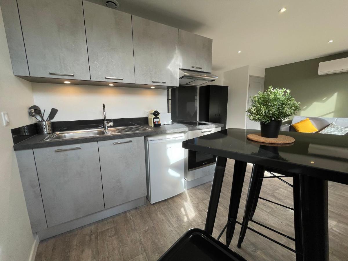 Magnifique Appartement Pour 2 Avec Climatisation Et Belle Pierre Bordelaise Bordeaux Luaran gambar