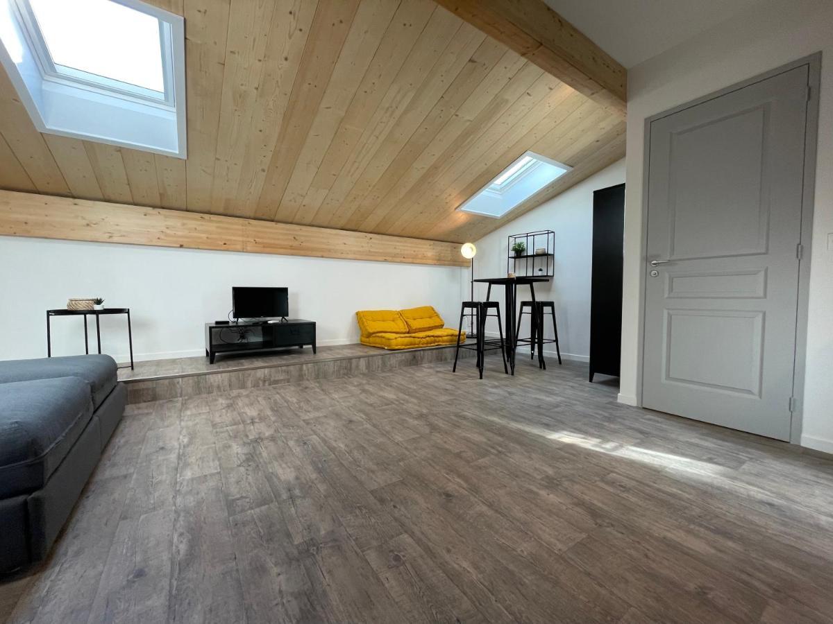 Magnifique Appartement Pour 2 Avec Climatisation Et Belle Pierre Bordelaise Bordeaux Luaran gambar