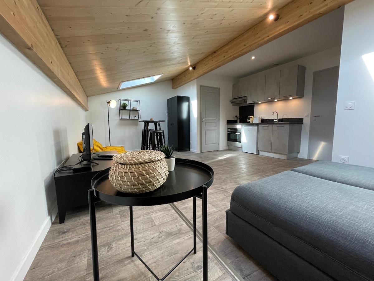 Magnifique Appartement Pour 2 Avec Climatisation Et Belle Pierre Bordelaise Bordeaux Luaran gambar