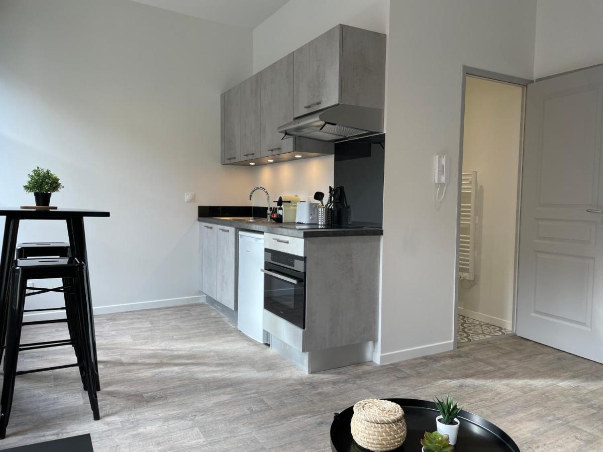 Magnifique Appartement Pour 2 Avec Climatisation Et Belle Pierre Bordelaise Bordeaux Luaran gambar