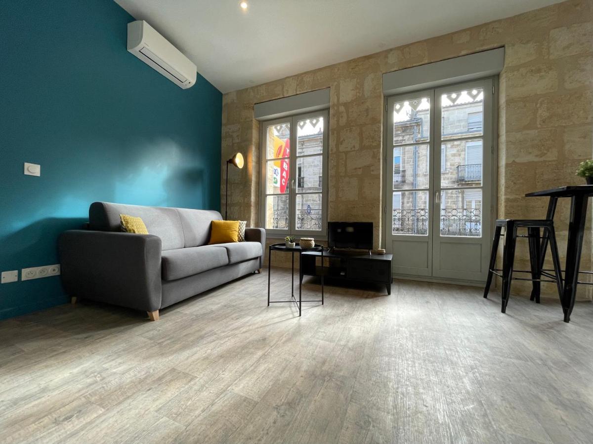 Magnifique Appartement Pour 2 Avec Climatisation Et Belle Pierre Bordelaise Bordeaux Luaran gambar