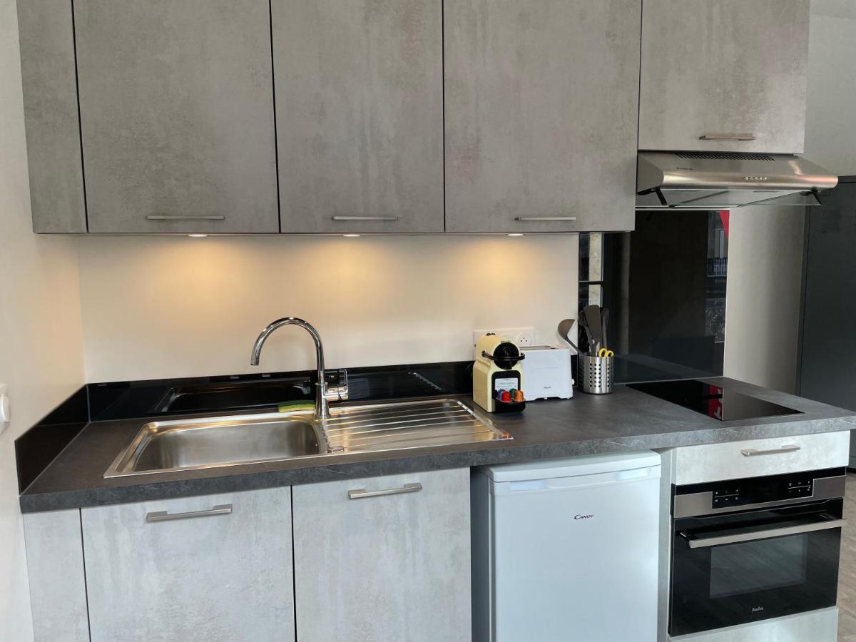 Magnifique Appartement Pour 2 Avec Climatisation Et Belle Pierre Bordelaise Bordeaux Luaran gambar