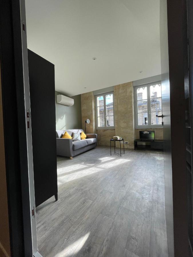 Magnifique Appartement Pour 2 Avec Climatisation Et Belle Pierre Bordelaise Bordeaux Luaran gambar