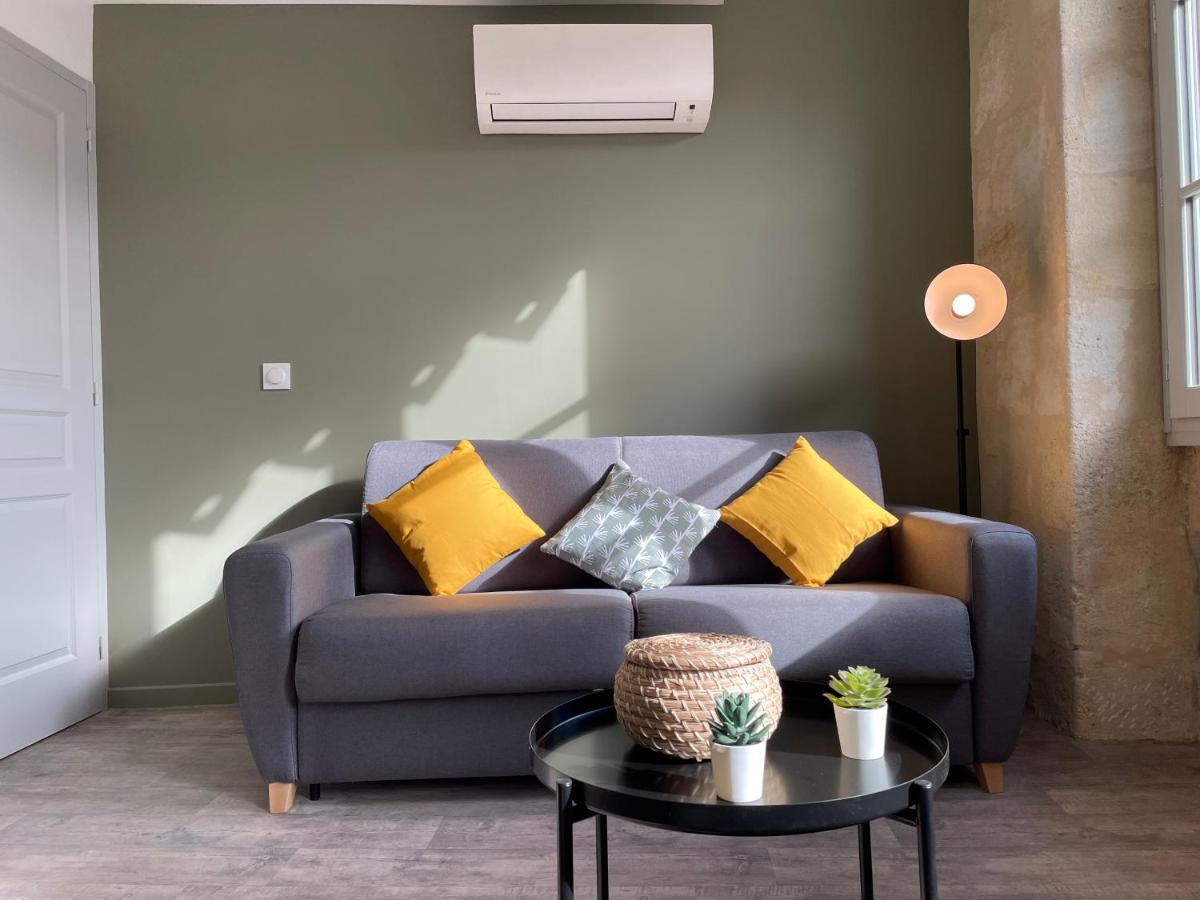 Magnifique Appartement Pour 2 Avec Climatisation Et Belle Pierre Bordelaise Bordeaux Luaran gambar