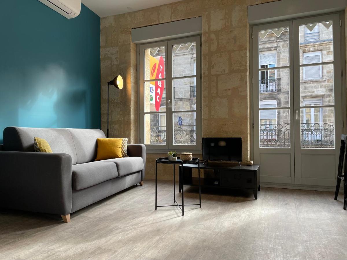 Magnifique Appartement Pour 2 Avec Climatisation Et Belle Pierre Bordelaise Bordeaux Luaran gambar