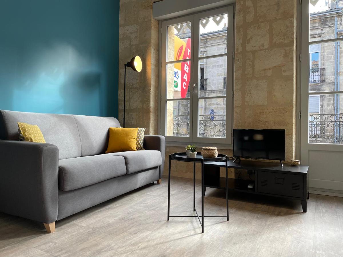 Magnifique Appartement Pour 2 Avec Climatisation Et Belle Pierre Bordelaise Bordeaux Luaran gambar