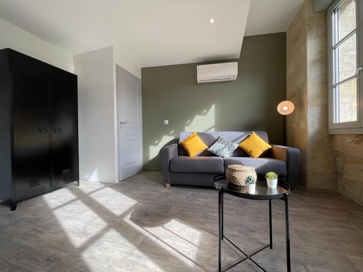 Magnifique Appartement Pour 2 Avec Climatisation Et Belle Pierre Bordelaise Bordeaux Luaran gambar